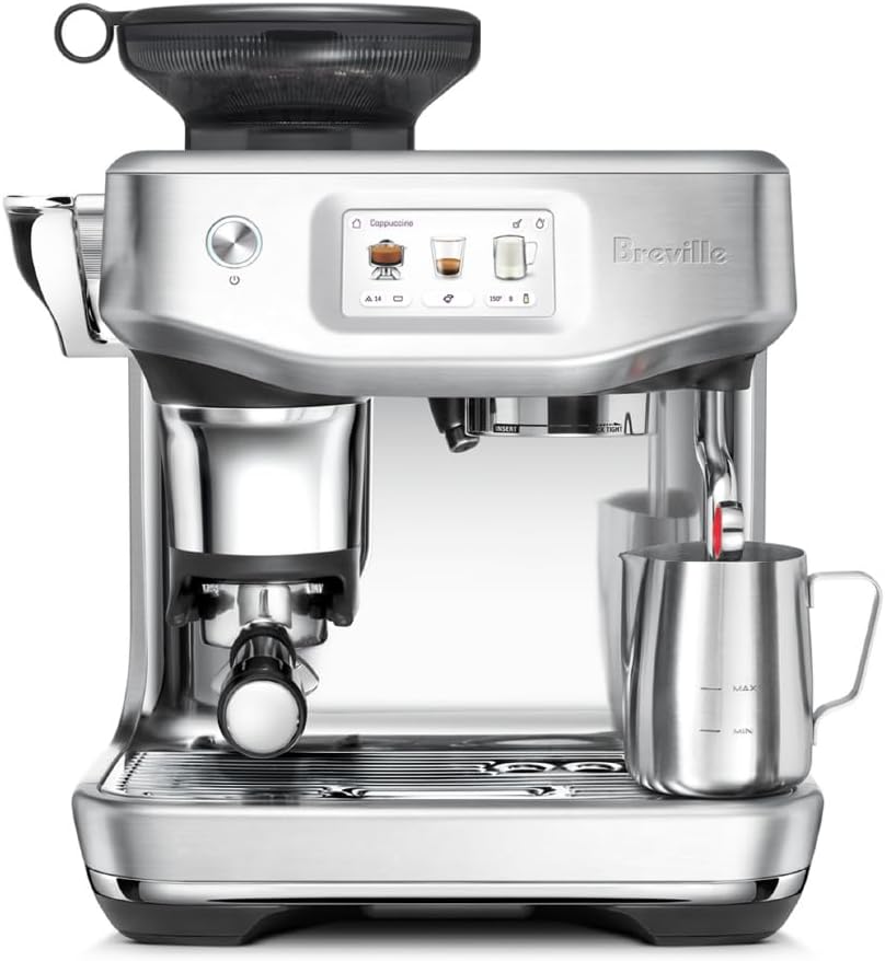 Breville Barista Touch Impress Espresso Machine BES881BSS, Brushed Stainless Ste...