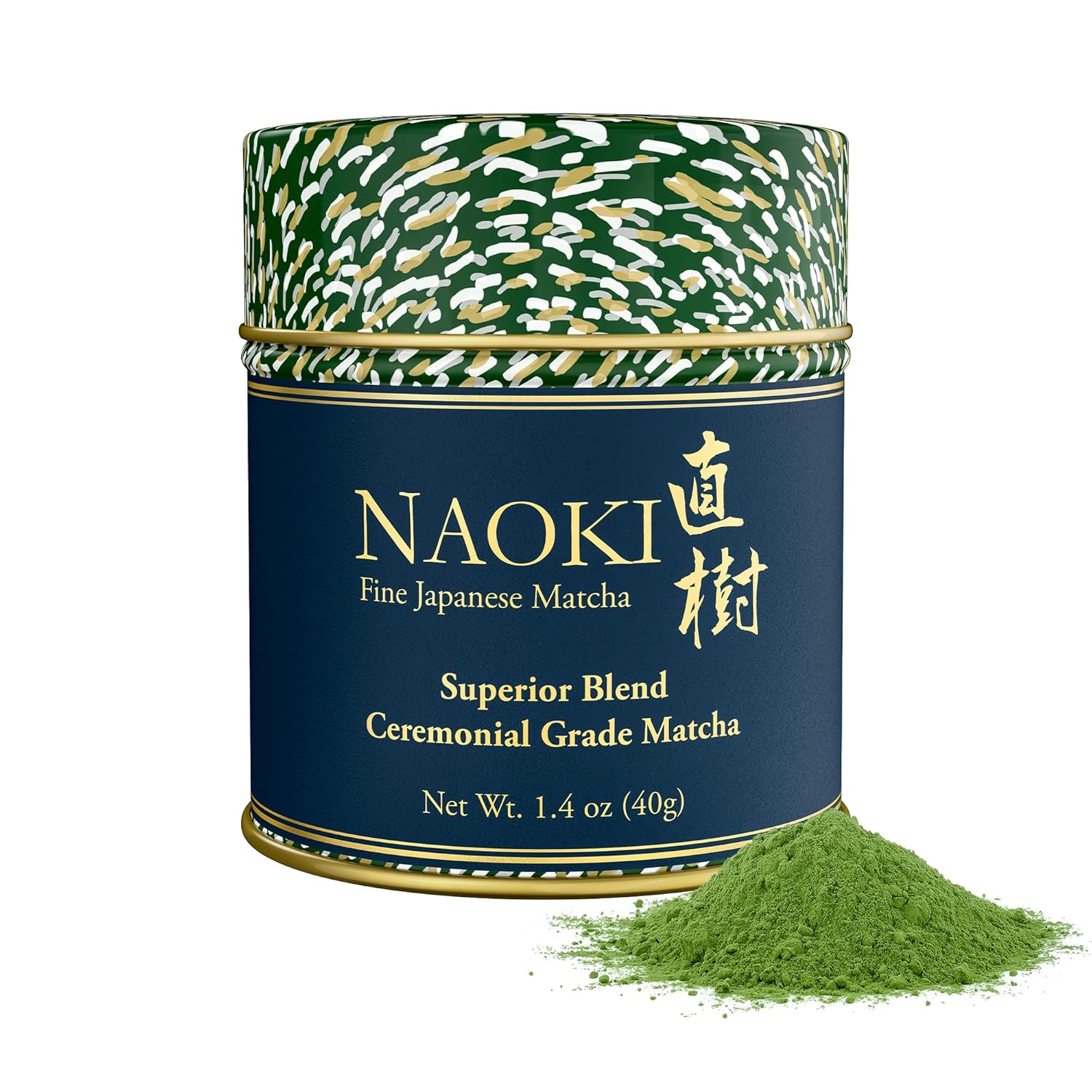 Naoki Matcha, Authentic Japanese Green Tea, Special Ceremonial Grade Matcha Powd...