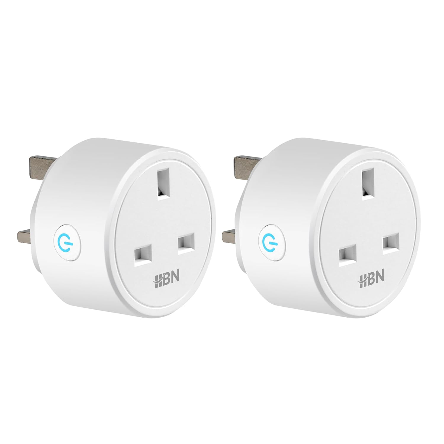 HBN Smart Plug WiFi Socket Work with Alexa Echo and Google Home, Smart Timer Plu...