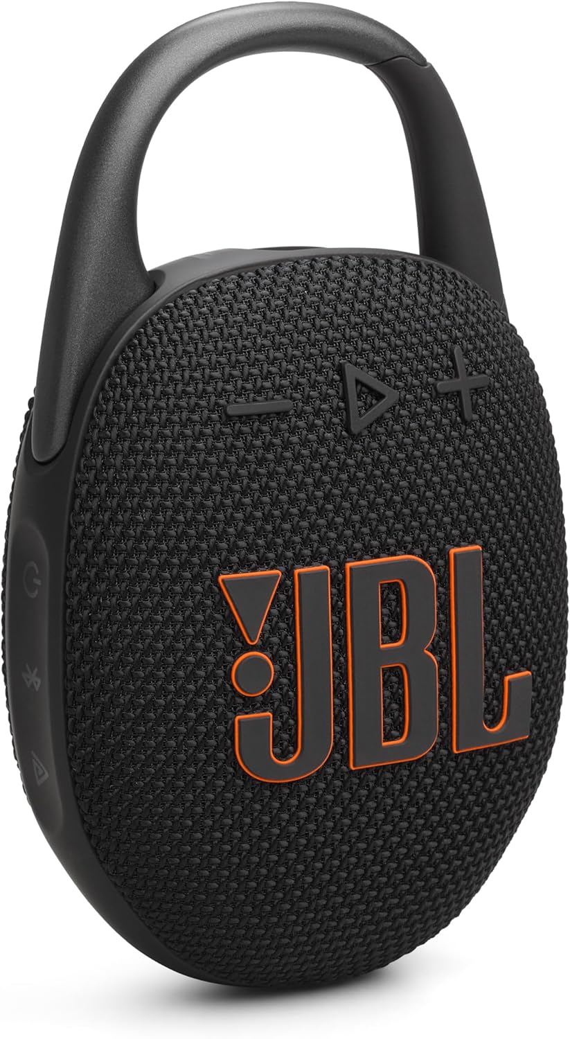 JBL Clip 5 - Ultra-Portable, Waterproof & Dustproof Bluetooth Speaker, Big Pro S...