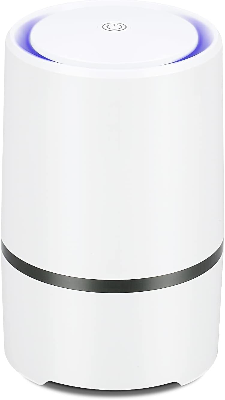 MELEDEN HEPA Air Purifier for Smoke, Pollen, Pet Dander, Odor, Dust Remove, Comp...