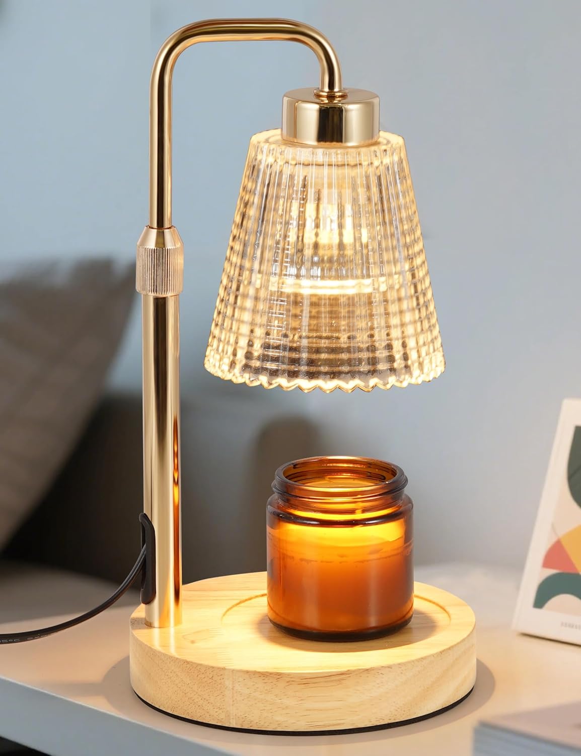 Special Candle Warmer Lamp, Innovative Dimmable Candle Warmer with Timer, Unique...