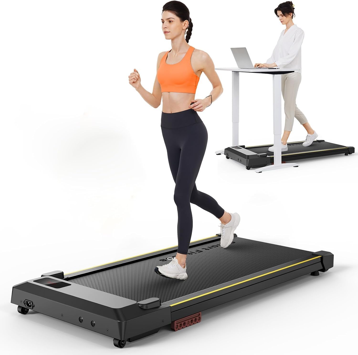 Walking Pad, Compact Under Desk Treadmill for Home, Innovative 3 in 1 Portable T...