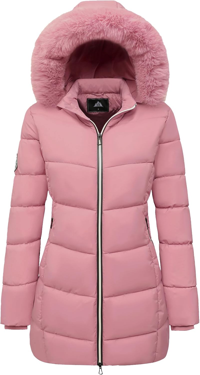 High-Quality MOERDENG Women's Winter Coat, Special Windproof Warm Down Coat, Sty...