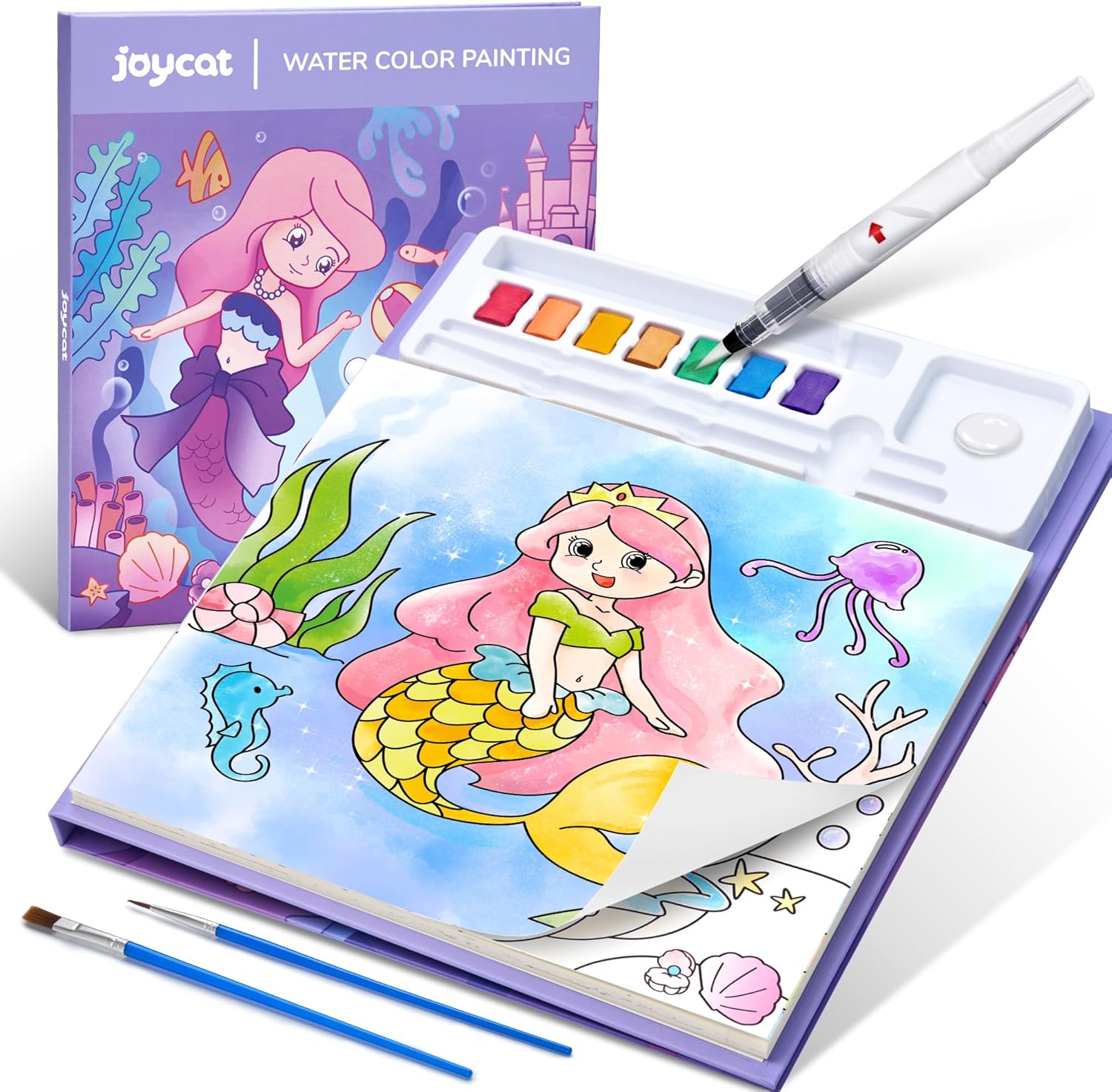 JoyCat Paint with Water Coloring Books, Special Watercolor Painting Sets for Kid...
