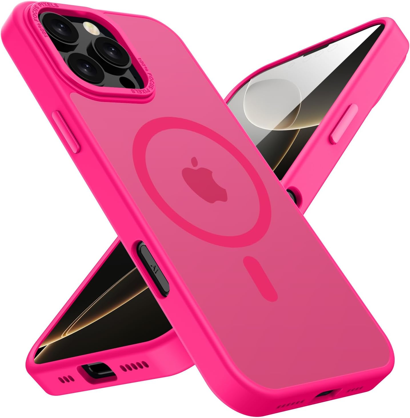 iPhone 16 Pro Case, Special Phone Case Compatible with MagSafe, Innovative Shock...