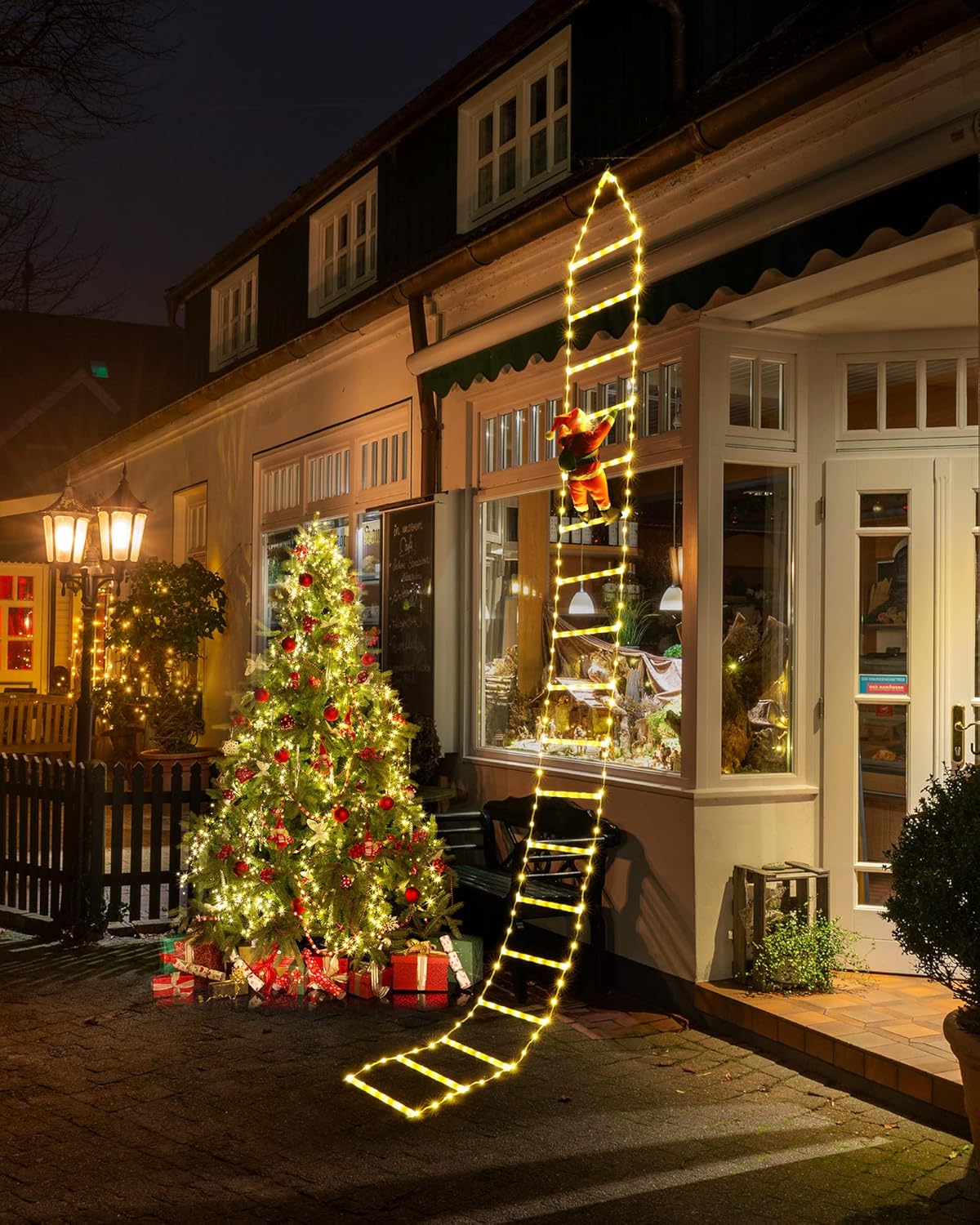Special iShabao 9.8Ft Ladder Christmas Lights, Innovative Christmas Lights with...