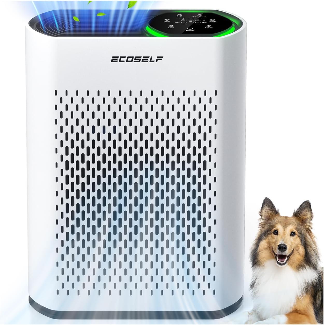 Powerful Air Purifiers for Home Large Room Up to 2400 Ft², ECOSELF HEPA Air Puri...