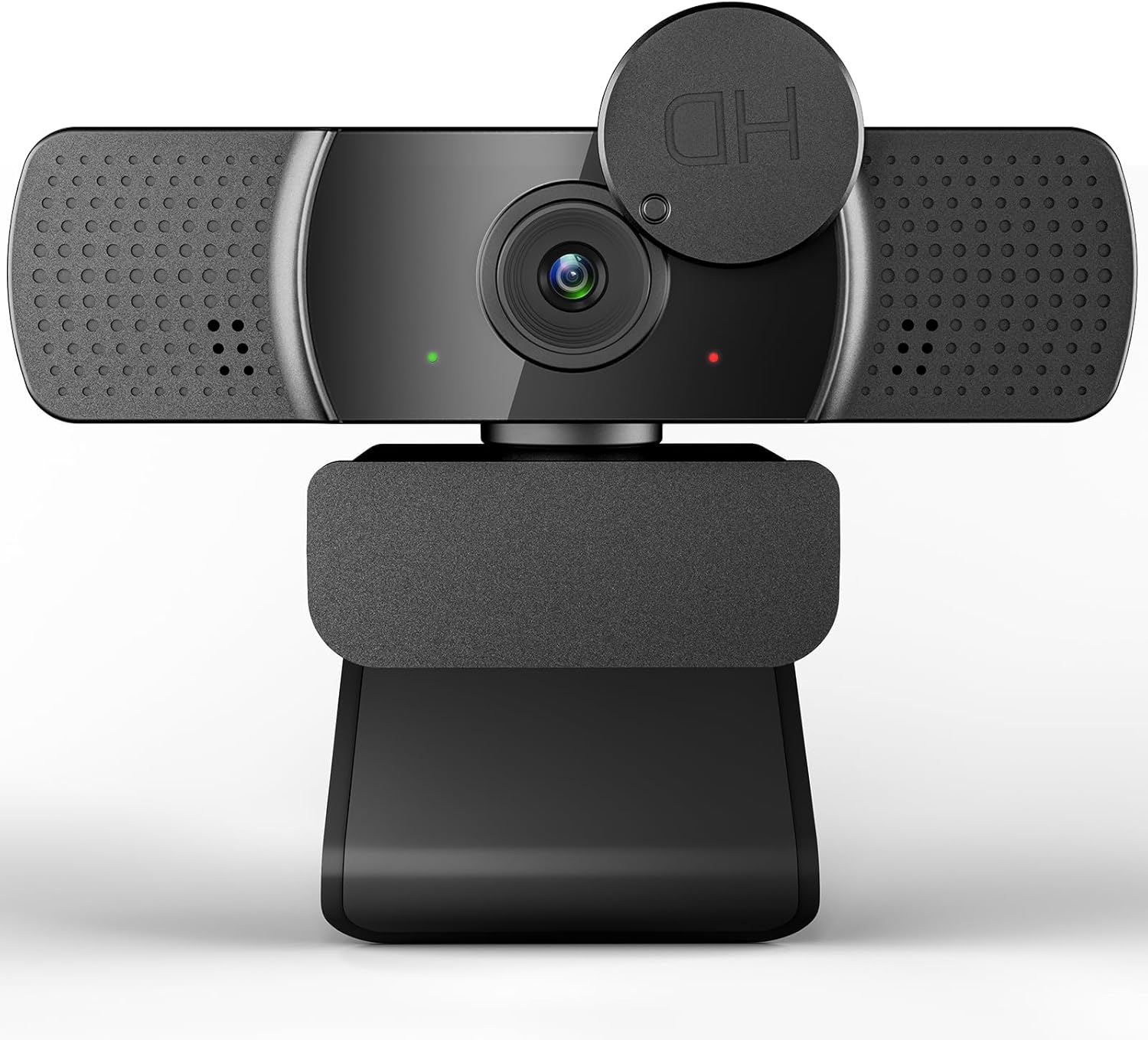 Webcam for PC with Microphone - 2K FHD Webcam with Privacy Cover & Mounts, Plug...