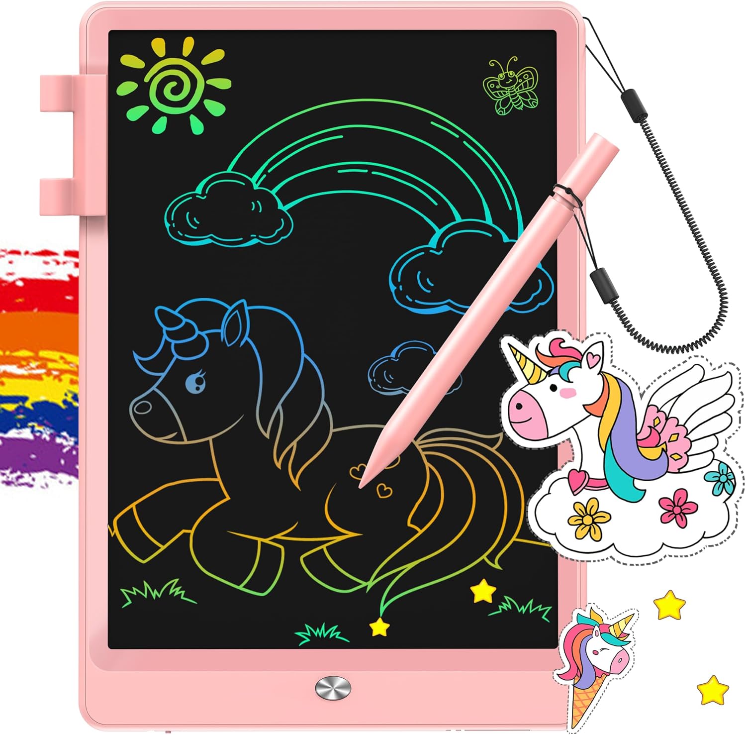 FLUESTON LCD Writing Tablet, Doodle Board Toys Gifts for 3-8 Year Old Girls Boys...