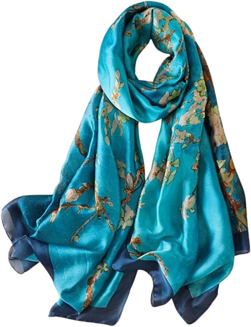 Trillion London® Spring Collection | Designer Silk Scarf For Women | Lightweight...