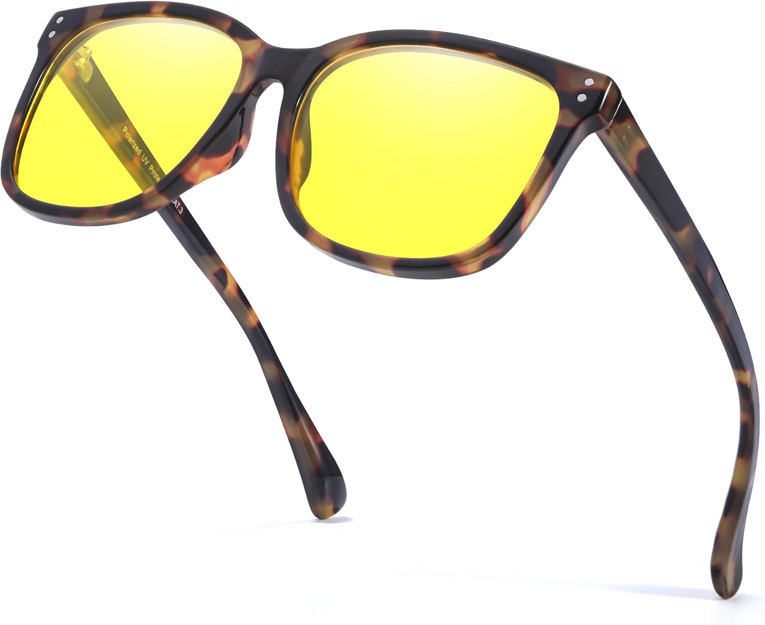 Myiaur Polarised Night Driving Glasses, Special Yellow Lens Night Vision Glasses...