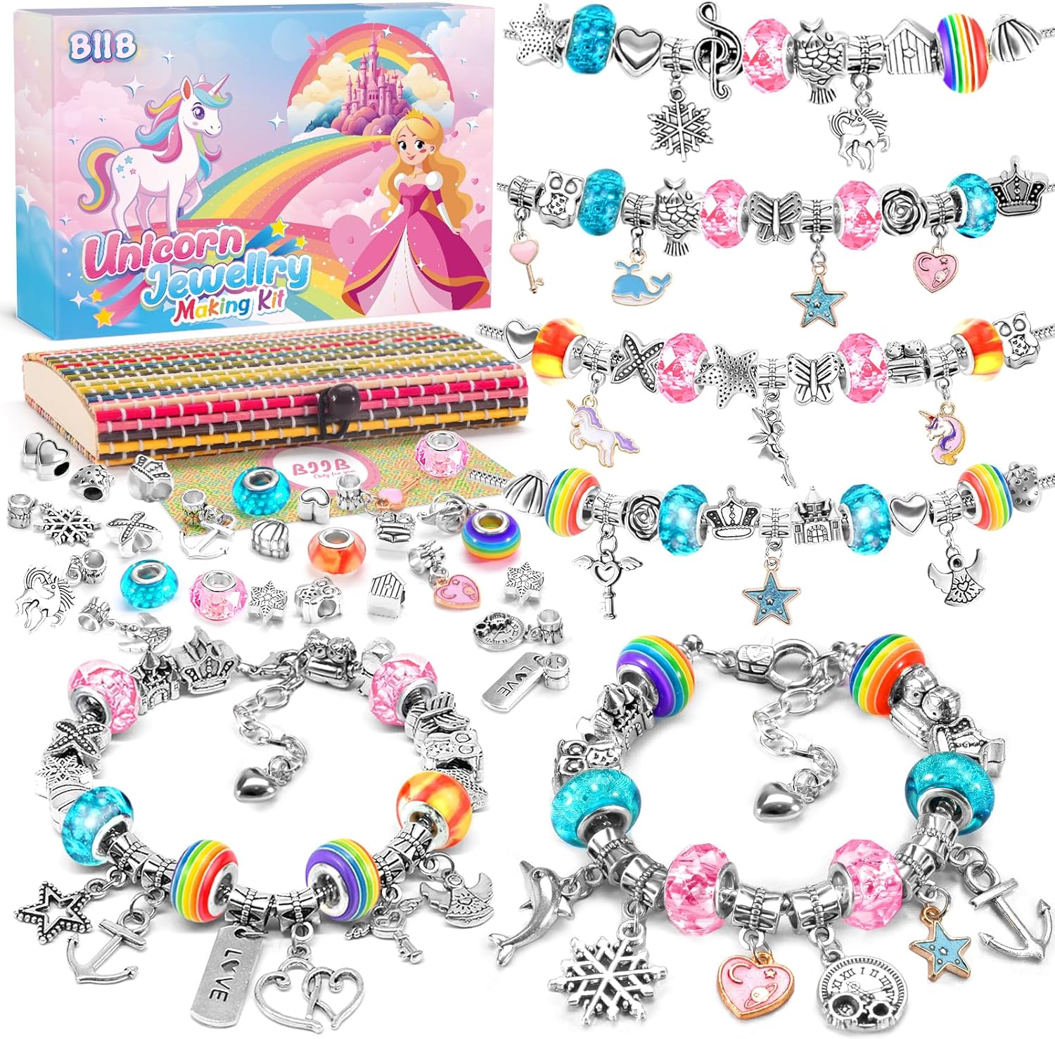 BIIB Unicorn Gifts for Girls, Christmas Stocking F...