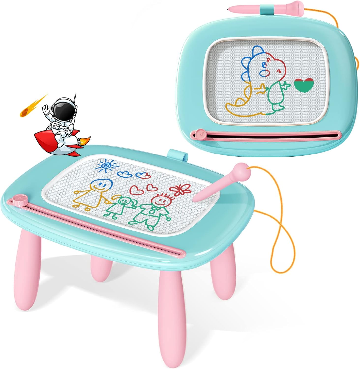 Kikidex Magnetic Drawing Board, Special Toys for Toddlers for 1-3 Year Old Kids,...