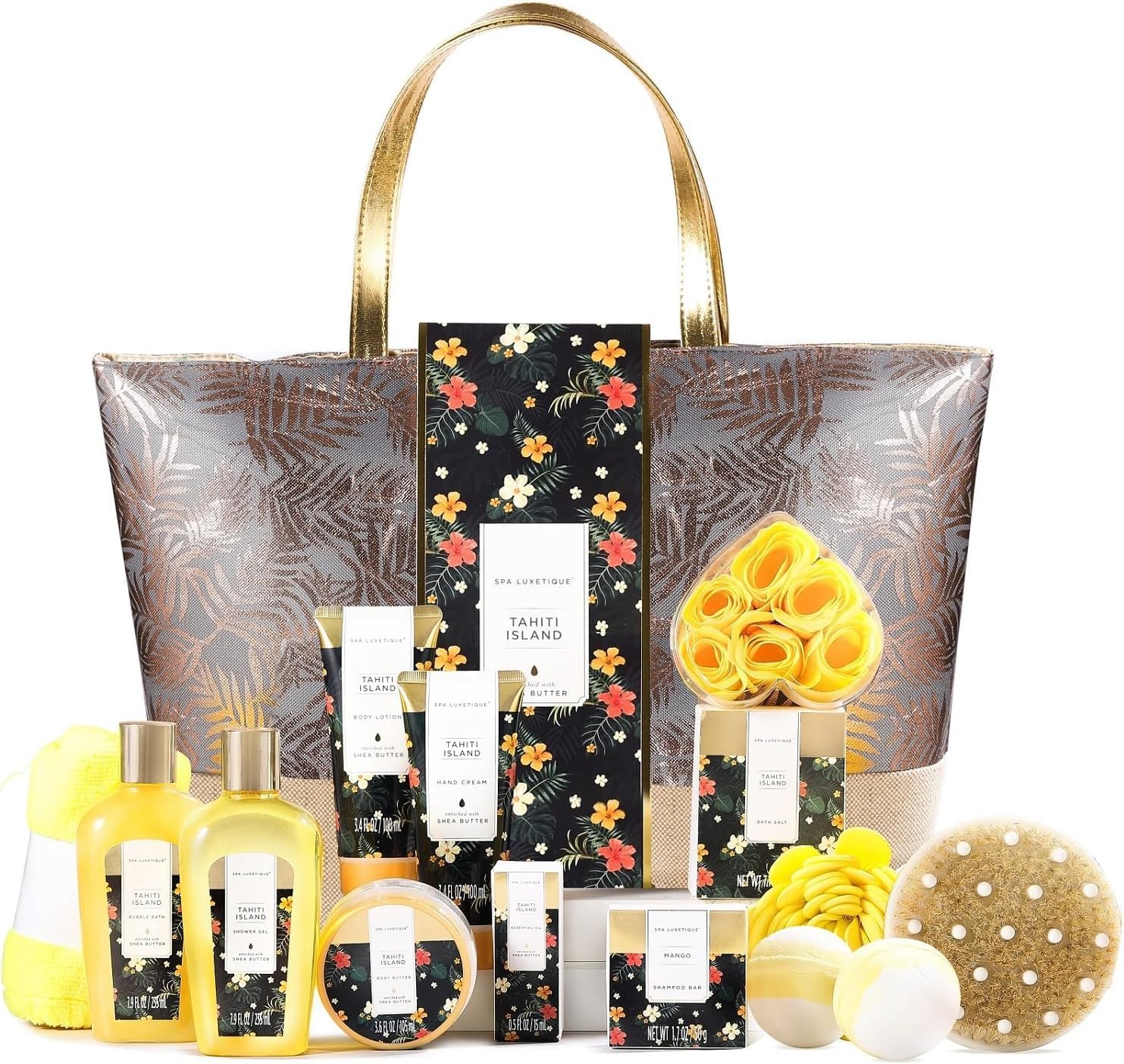 Spa Luxetique Spa Gift Sets, Special Bath Gift Set with Essential Oil and Bubble...