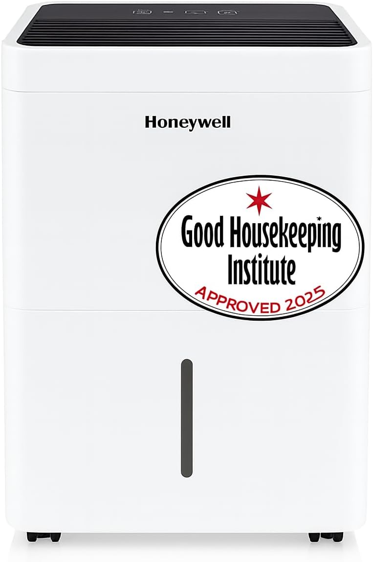 Honeywell 20L/Day Dehumidifiers, Most Efficient Dehumidifier With Digital Displa...