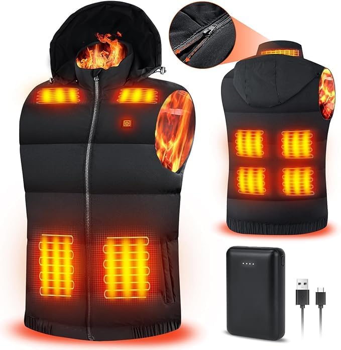 High-Quality Rrtizan 2025 Heated Vest, Special Heated Gilet with Power Bank, Inn...