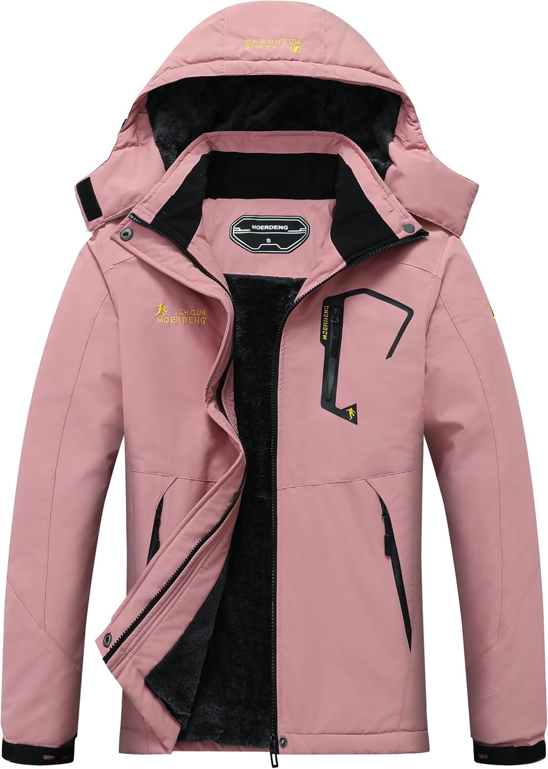 MOERDENG Women's Waterproof Ski Jacket Warm Winter Snow Coat Mountain Windbreake...