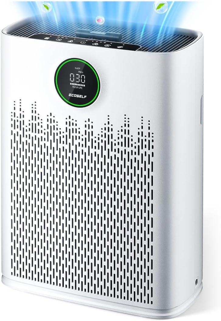 Air Purifiers for Home Large Room, Cover Up to 2400 Ft² with True HEPA Filter, S...