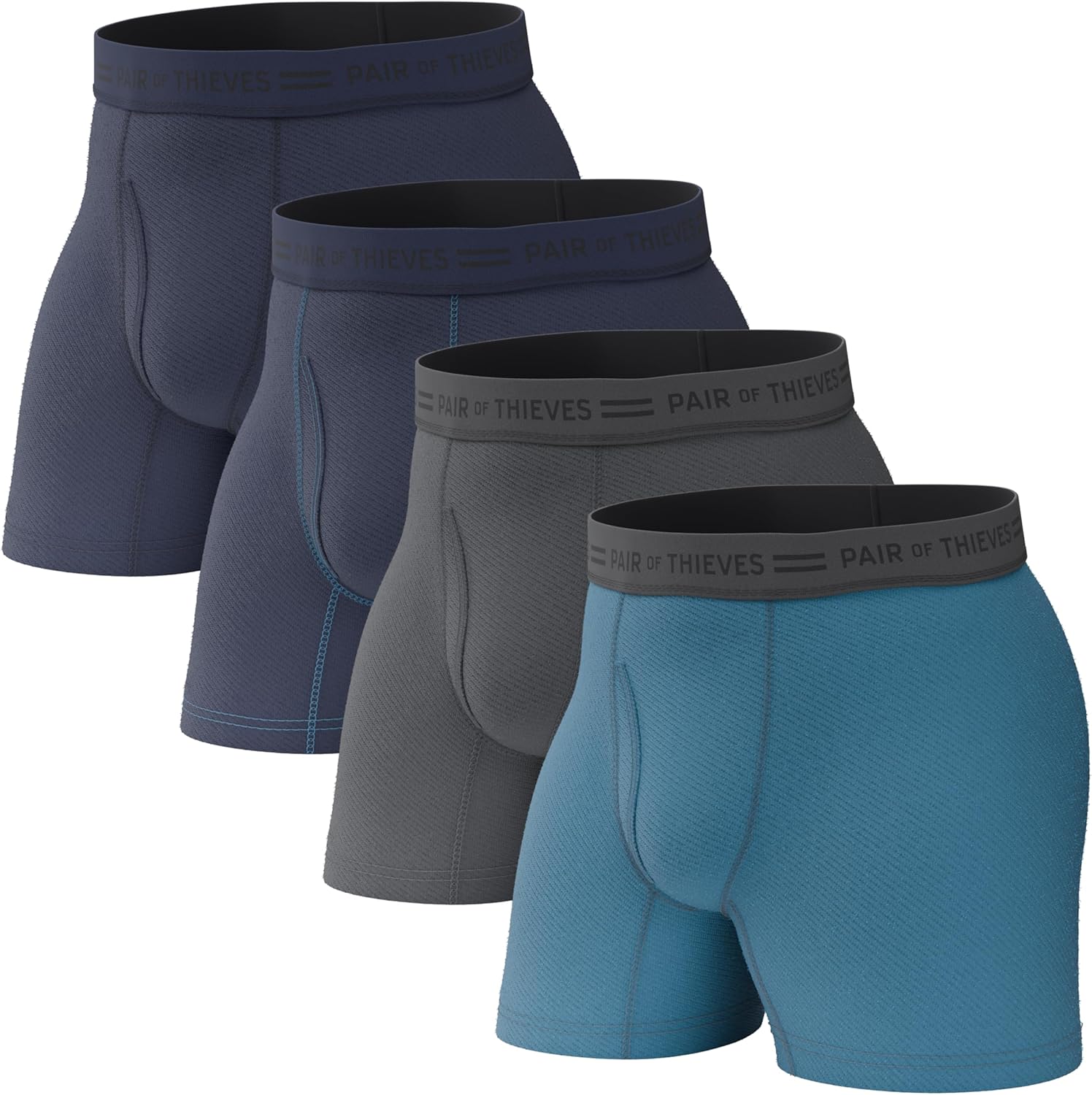High-Quality Pair of Thieves Men's Underwear, Comfort-Fit Boxer Briefs, Premium...