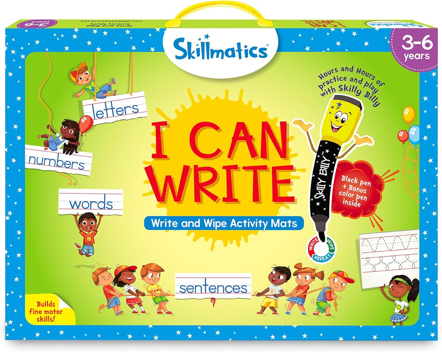 Skillmatics I Can Write - Reusable Preschool Learning Activities, Educational To...