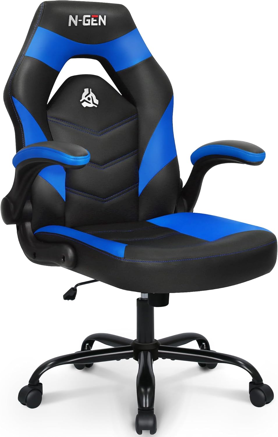 N-GEN Video Gaming Chair Ergonomic Computer Desk Office Chair with Lumbar Suppor...