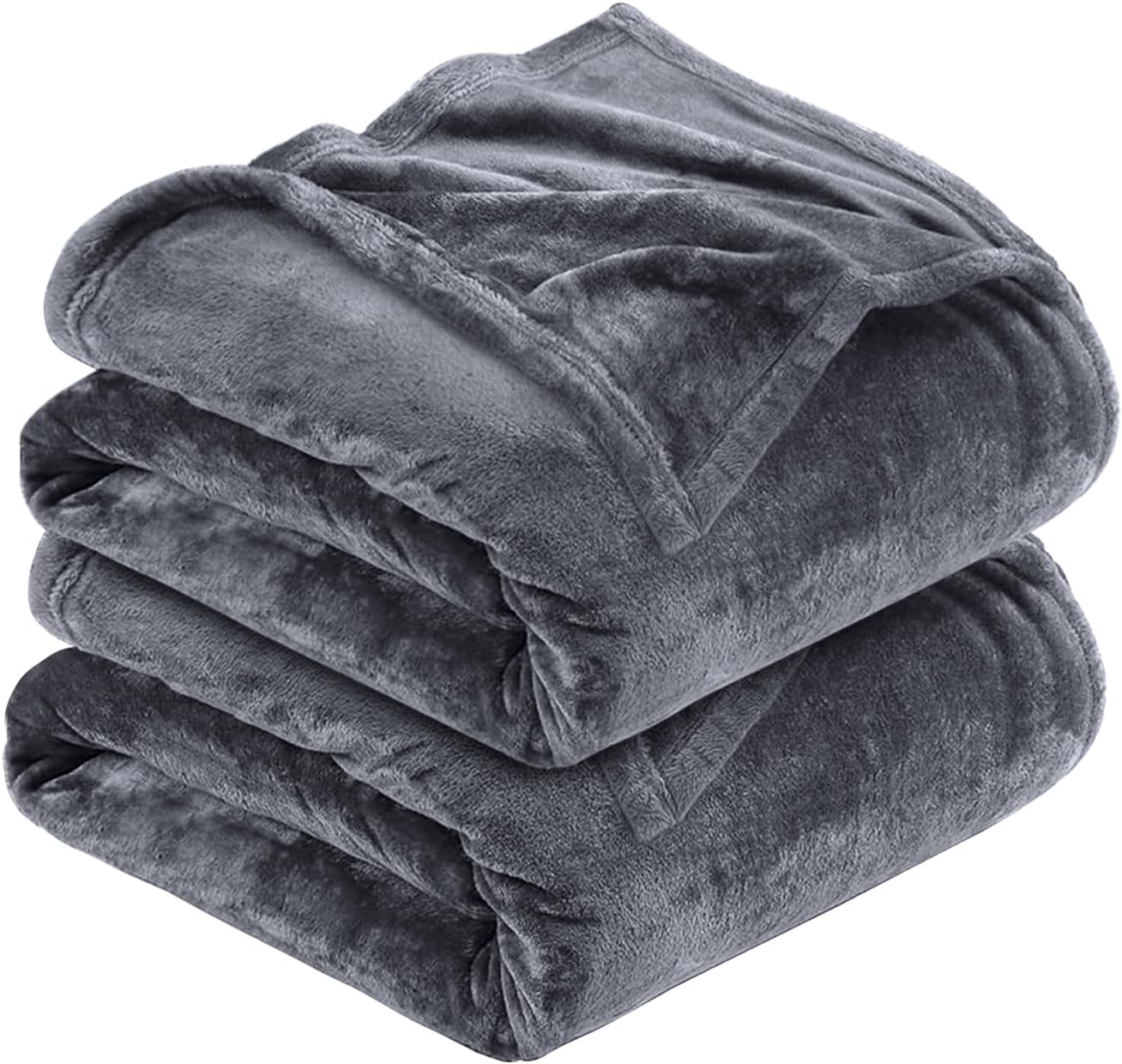 MOONLIGHT20015 Silk Touch Fleece Blankets, Special Warm 2 Pack Blankets for Sofa...