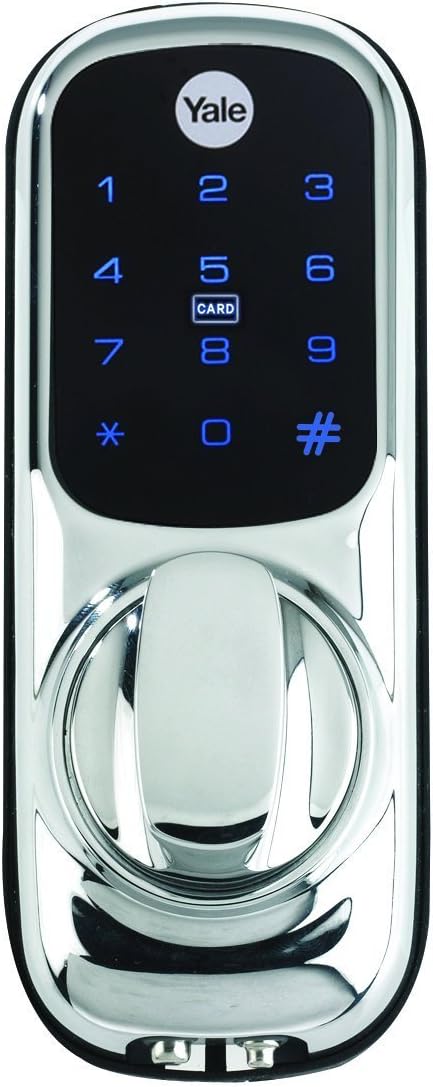 YALE Keyless Connected Smart Lock - CHROME PLATED Chrome Smart Door Lock