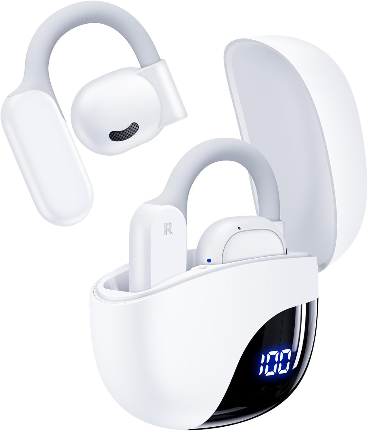 AI Translation Earbuds Real Time 164 Languages 80H Playtime Translator Ear Buds...