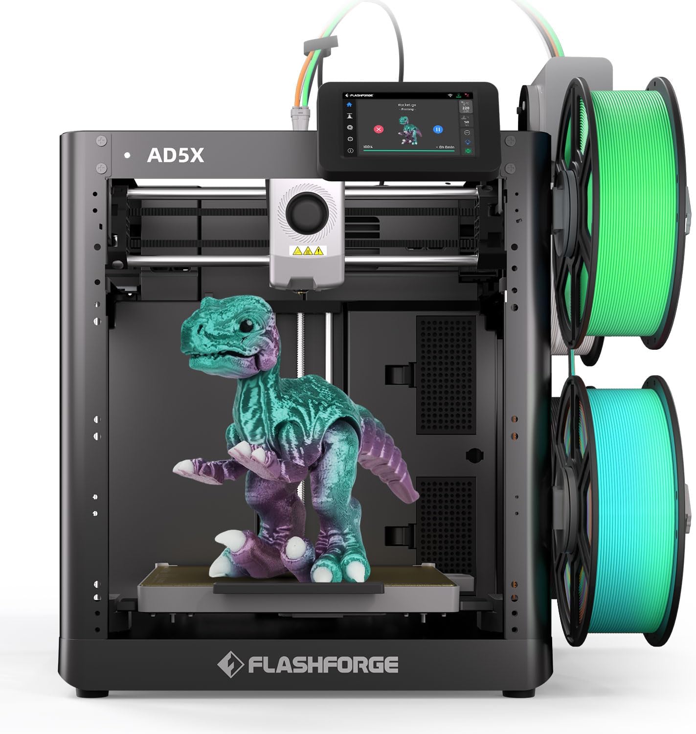 FLASHFORGE AD5X 3D Printer, Special Multi-Material Printer for 4-Color Printing,...