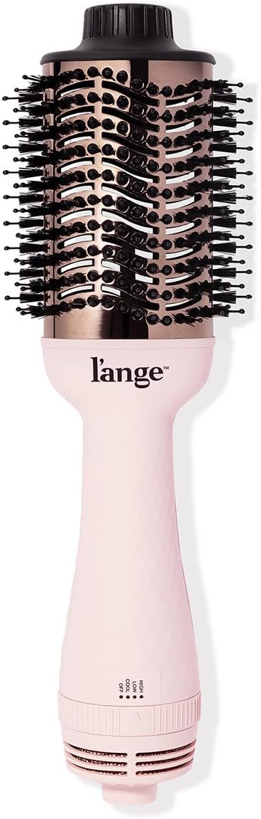 L'ANGE HAIR Le Volume 2-in-1 Titanium Blow Dryer Brush | Hot Air Brush for Hair...