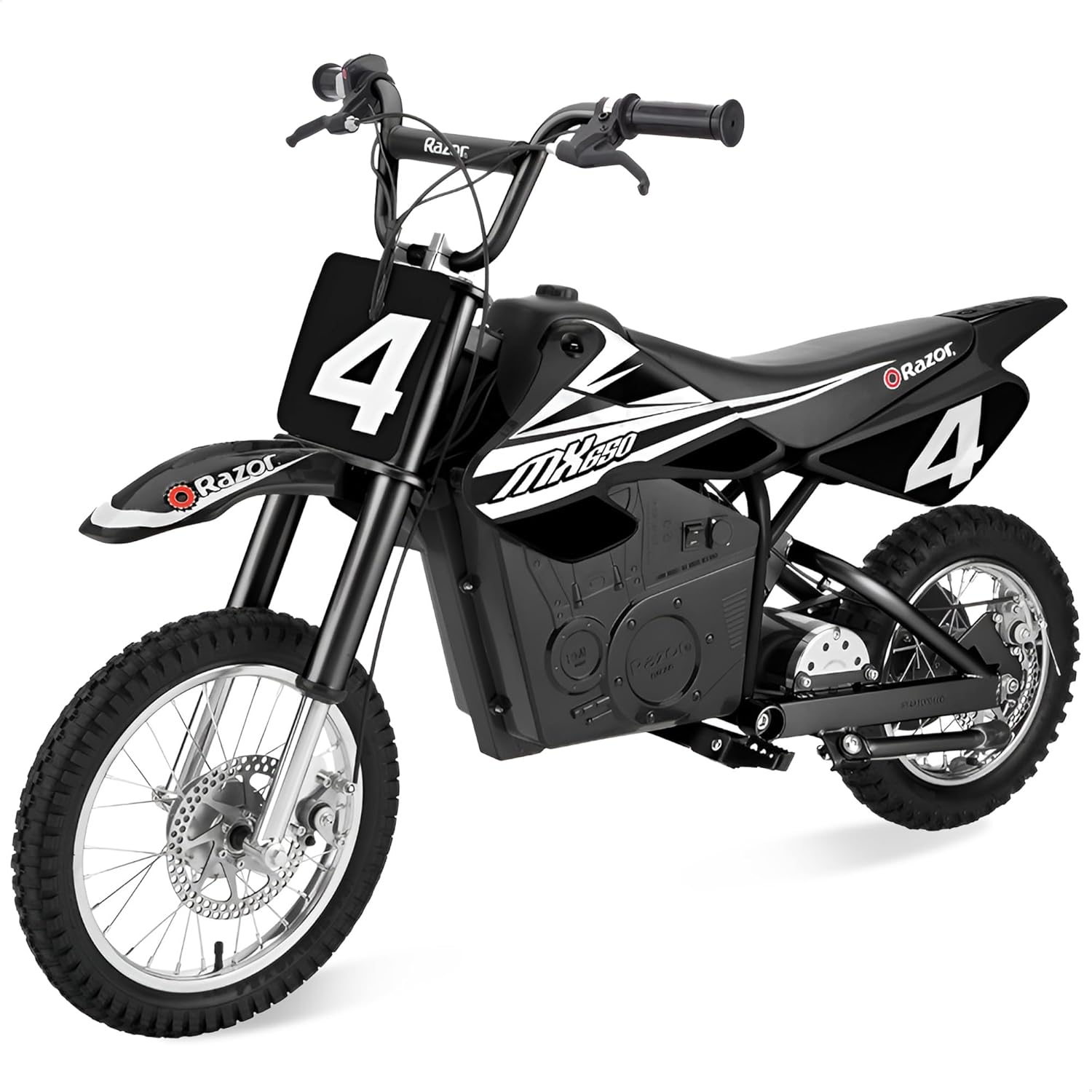 Razor MX650 Dirt Rocket Bike Electric Ride-On for Ages 16+, 220 lb Max Weight, B...