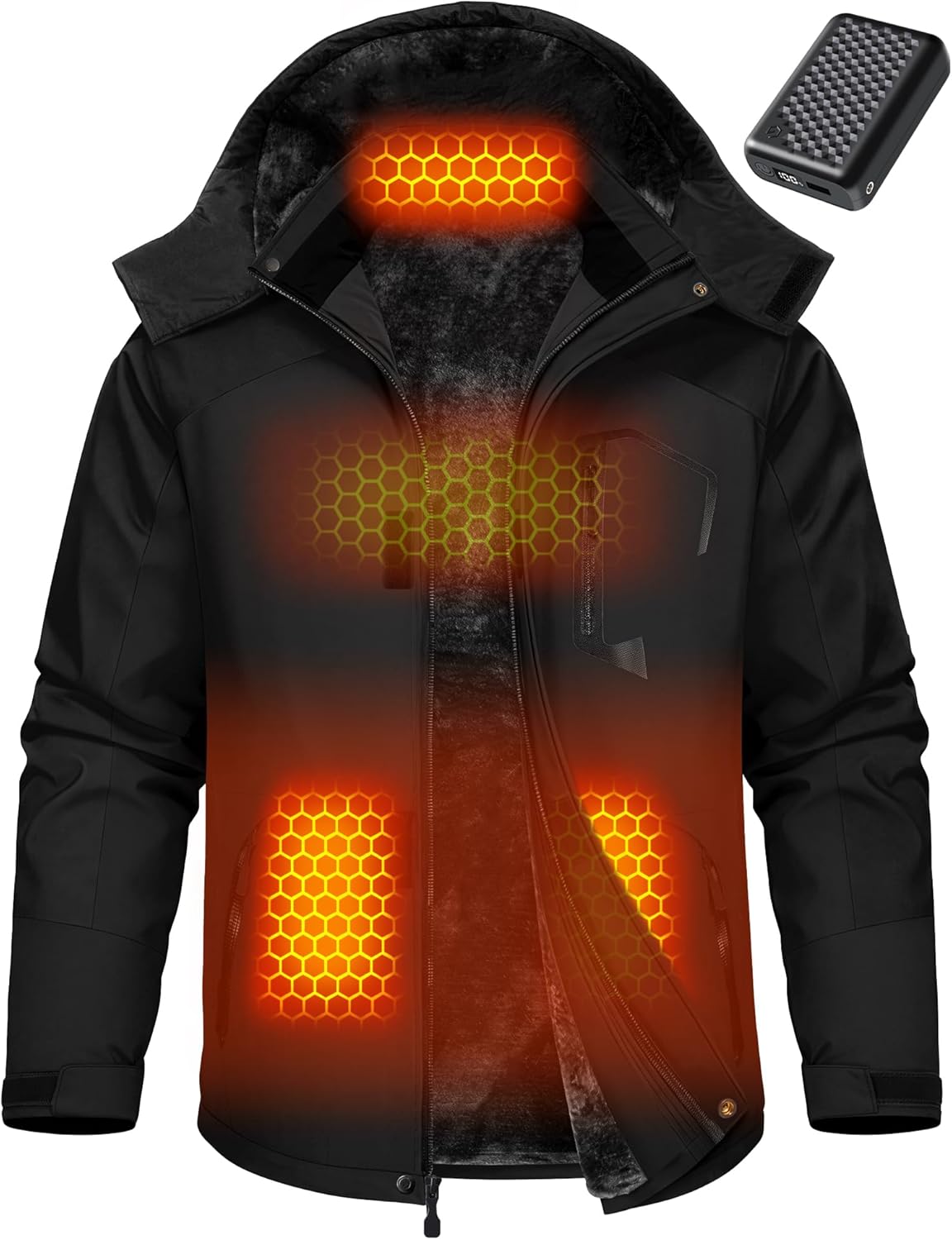 Wulcea Heated Jacket, Special Graphene Heated Jacket for Men, Innovative Jacket...