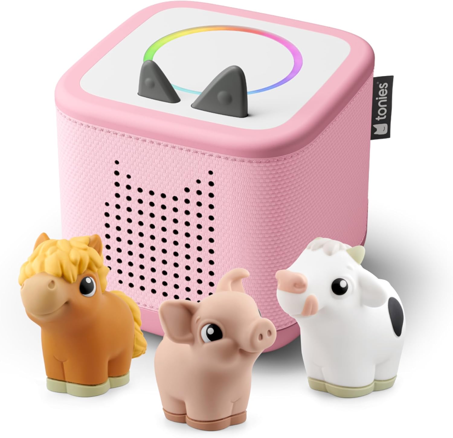 Toniebox 2 My First Farm Bundle for Kids 1+ with Soft and Squeezable Cow, Horse,...