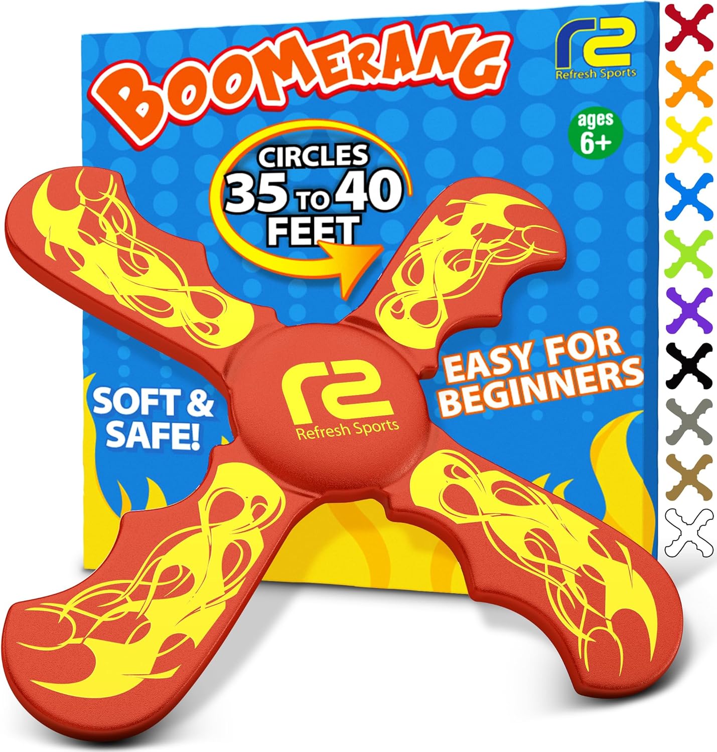 Boomerang for Kids - It Really Does Fly Back - Fun & Easy to Use Gifts for Boys...
