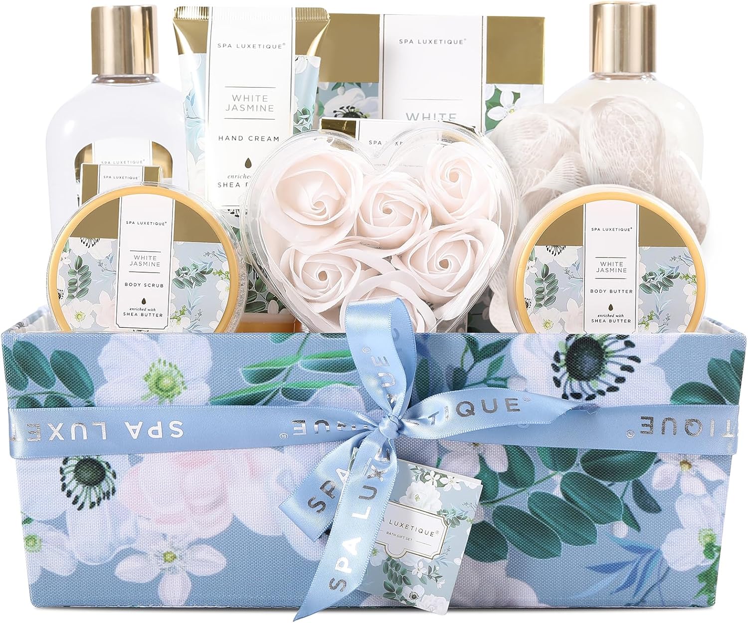 Perfect Presents for Women, Spa Luxetique Spa Gift Set, Luxurious Jasmine Bath G...