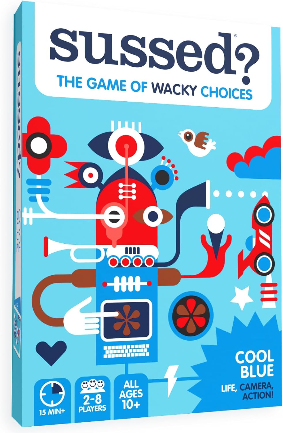 SUSSED The Wacky ‘What Would You Do?’ Card Game | Ages 10+ | 2-8 Players | Stock...