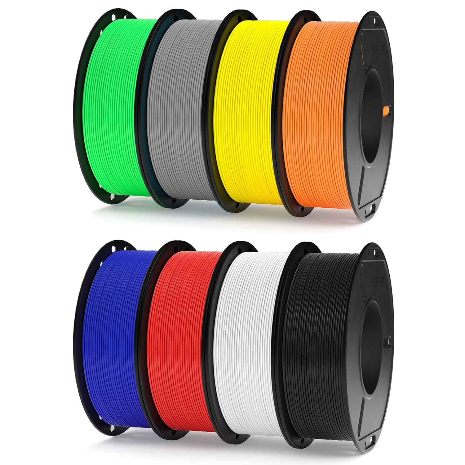 ELEGOO 250g PLA Filament Bundle, Premium 3D Printer Filaments with High Dimensio...