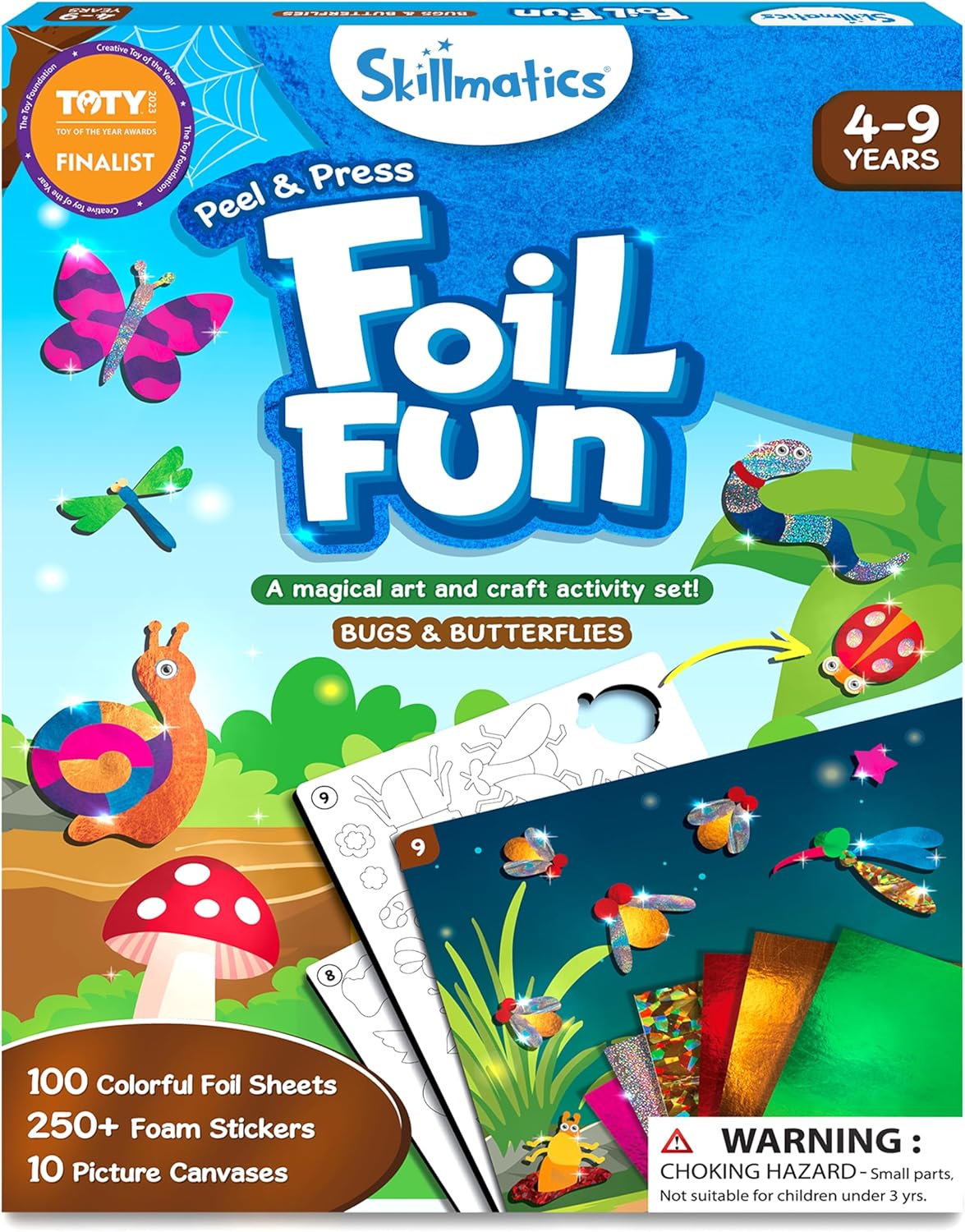 Innovative Skillmatics Foil Fun Kit, Special Artistic Kit for Bugs Enthusiasts,...