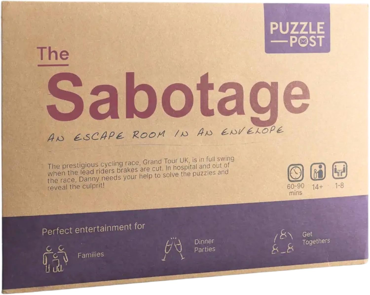 Unique Escape Room In An Envelope | Great For Groups - Families & Friends | Perf...