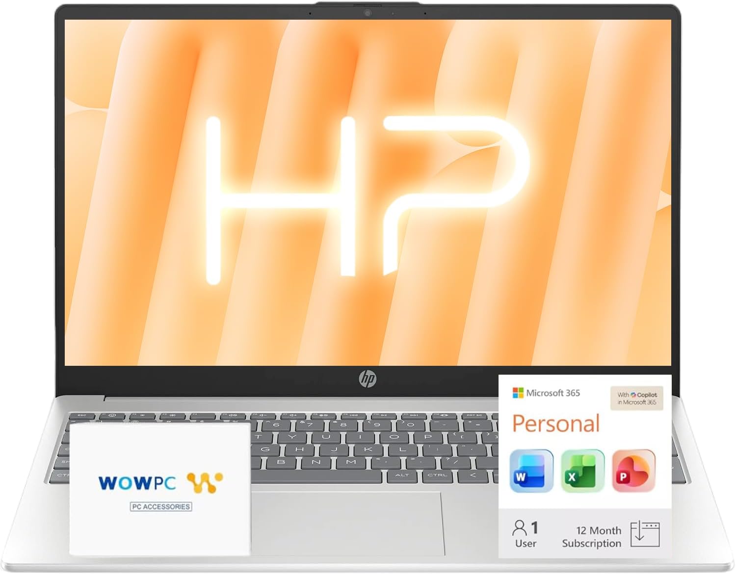 HP 15.6" Business Laptop Computer with Microsoft 365 • 2025/2026 Edition • Copil...