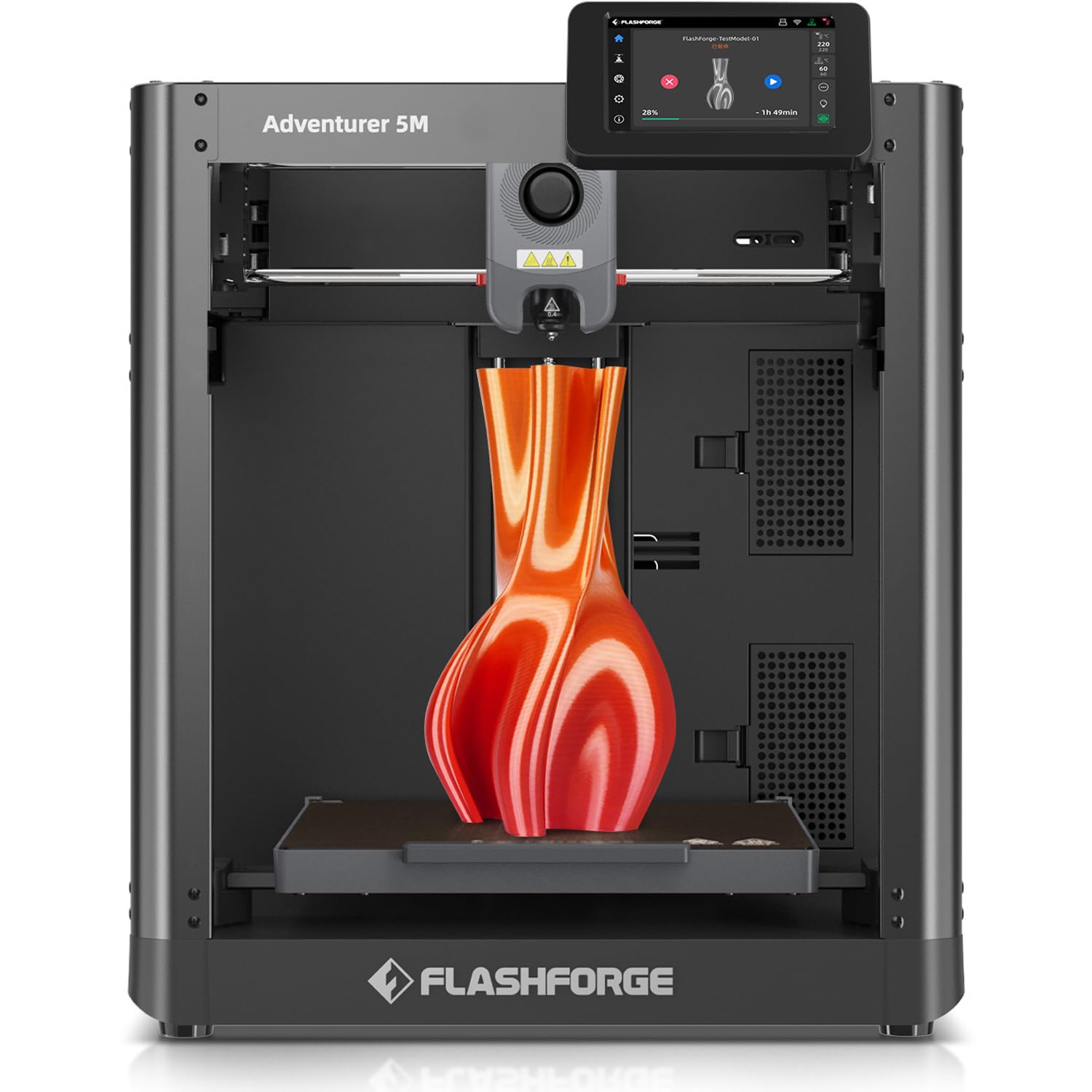 Innovative FLASHFORGE AD5M 3D Printer, High-Speed Printer with Fully Auto Calibr...