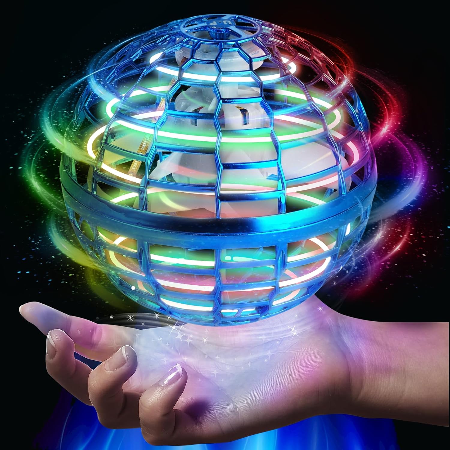 MSMV Flying Toys for Kids – Amazing Magical Flying Ball Orb with Hover Tech, for...