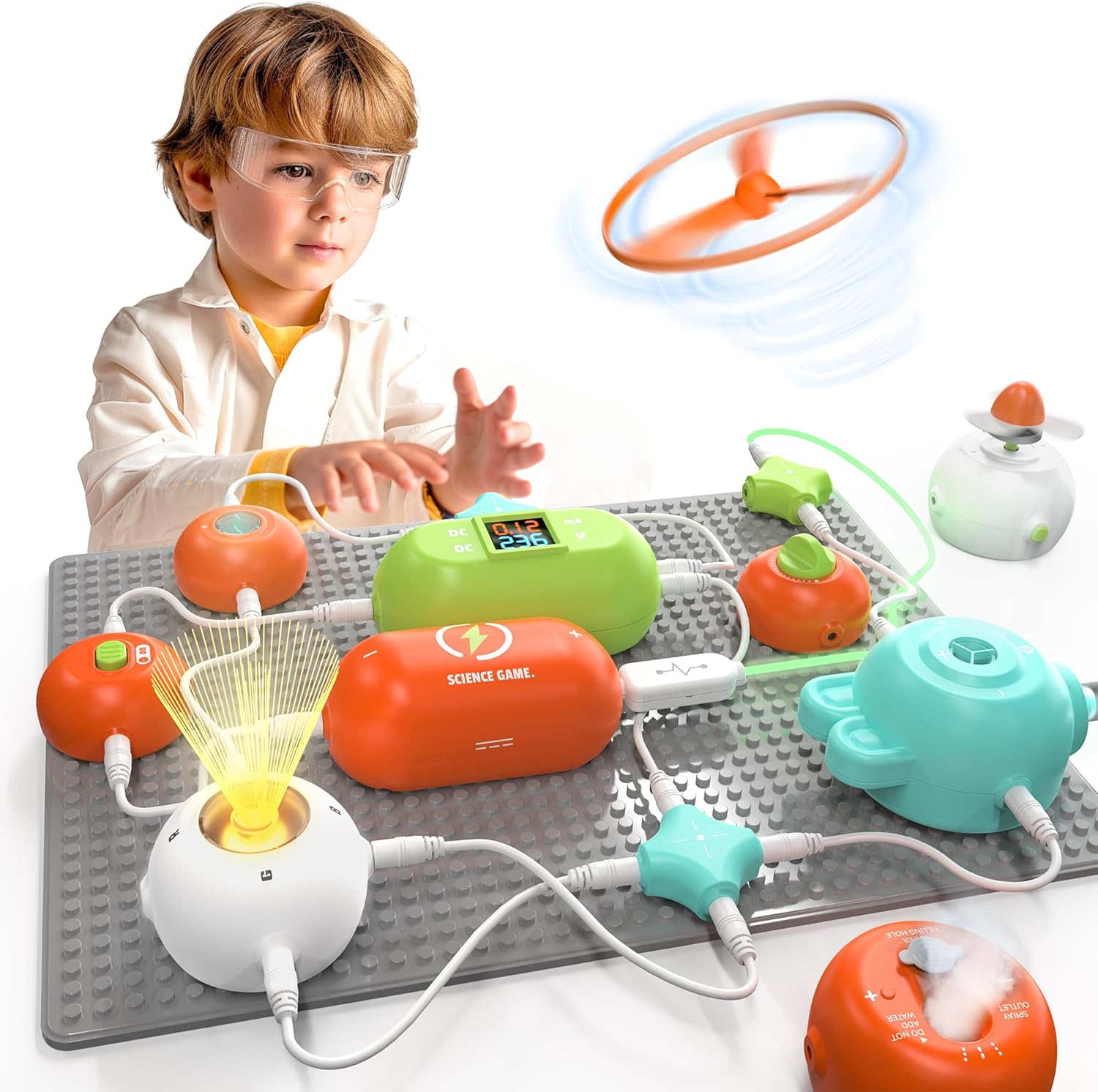Science Kits for Kids - STEM Kits for Kids, Electronics Exploration Kit, Over 42...