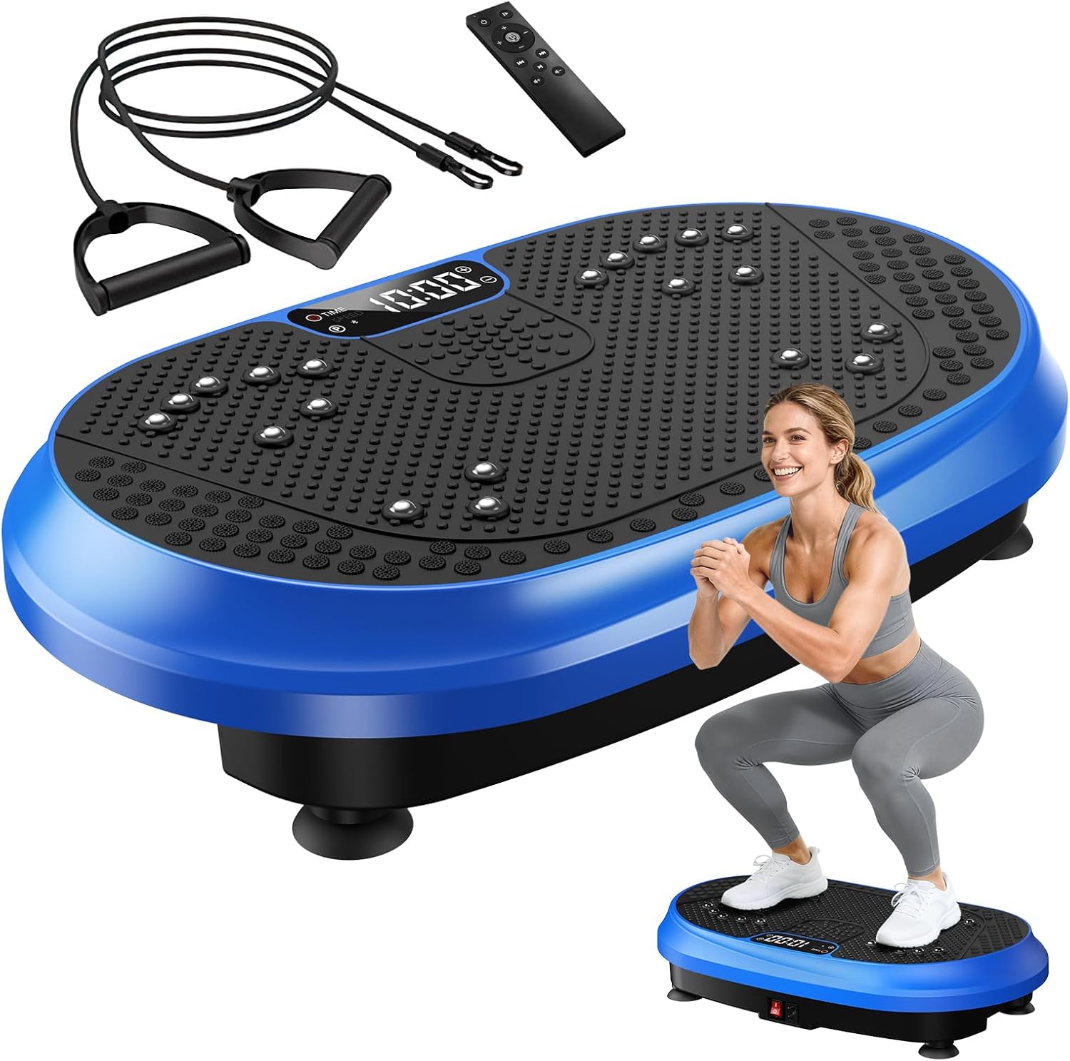 Vibration Plate Exercise Machine, Vibrating Fitnes...