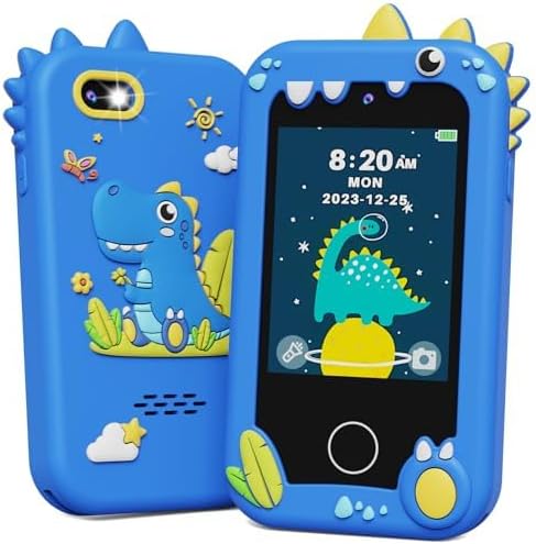 KOKODI Kids Smart Phone Toys, Birthday Gifts Idea Dinosaur Toys for 3 4 5 6 7 8...