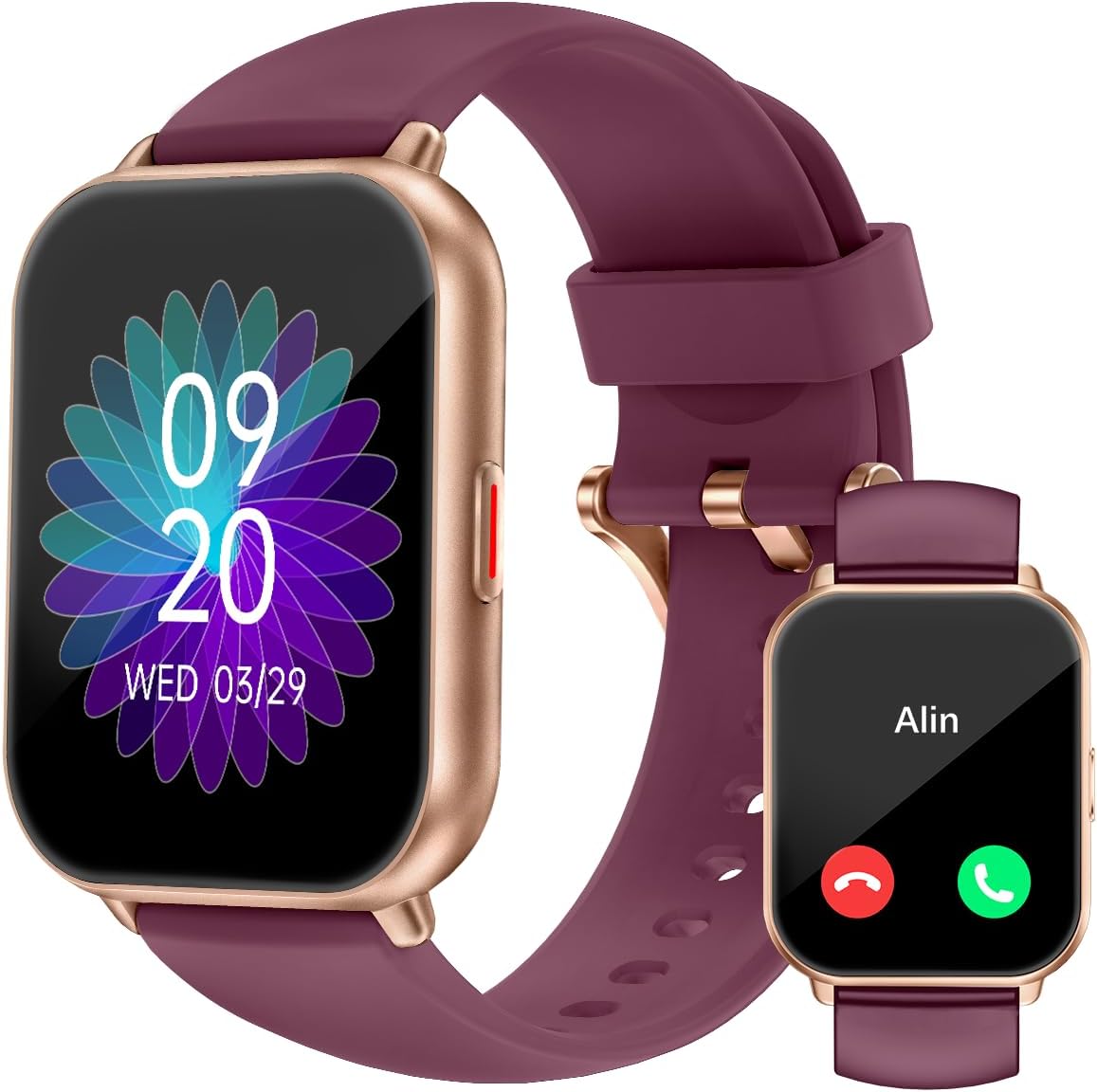 RUIMEN Smart Watch Answer Dial Call,Smart Watches for Women Men HD Touch Screen...