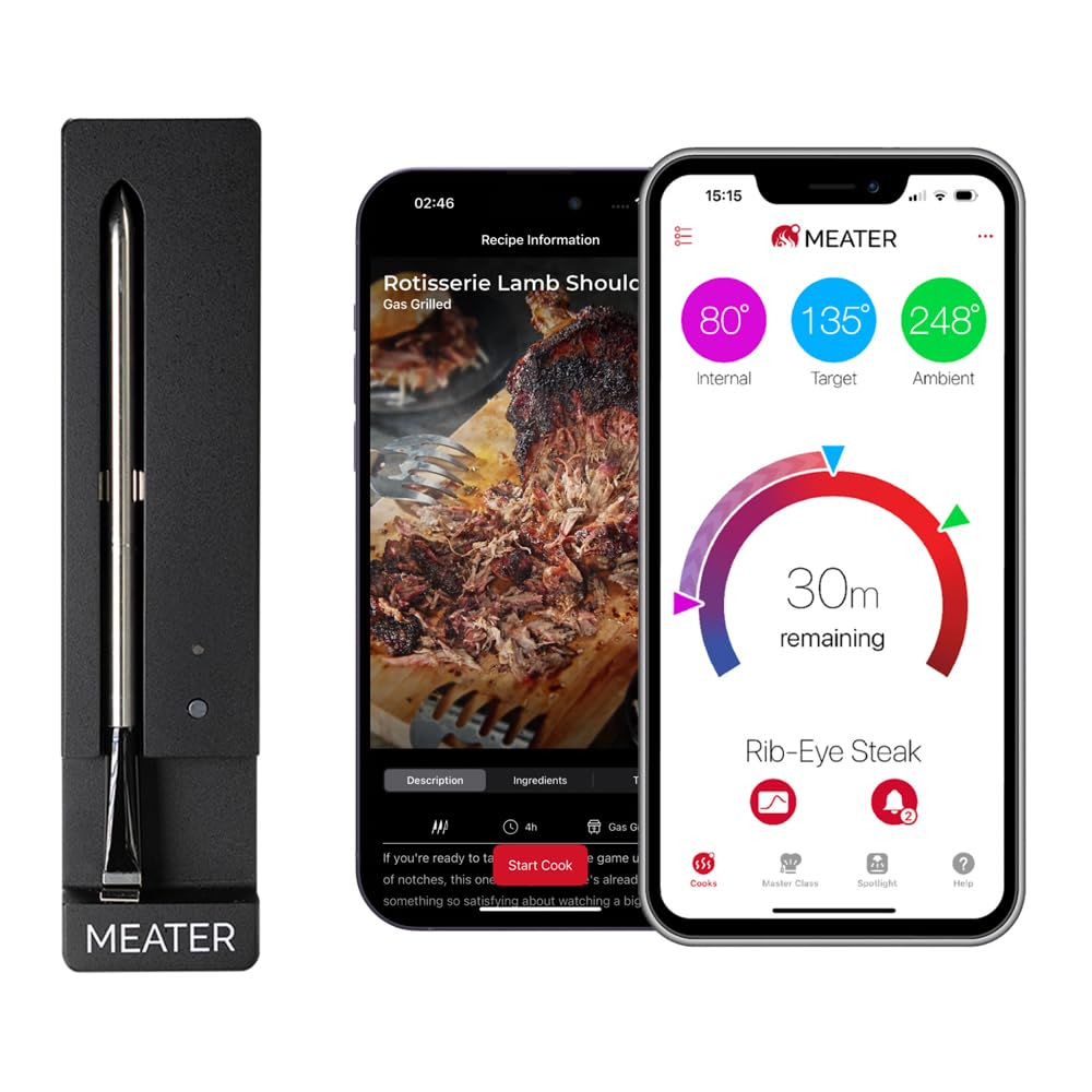 MEATER SE: Smart Bluetooth Meat Thermometer | Long-Range Wireless Probe for Oven...