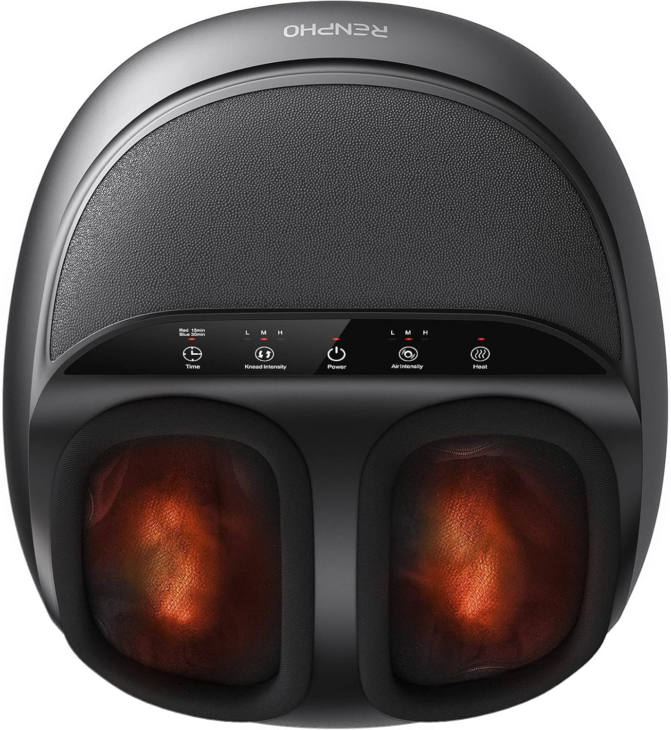RENPHO Full Foot Massager Machine, 2026 Upgraded Shiatsu Foot Massager with Heat...