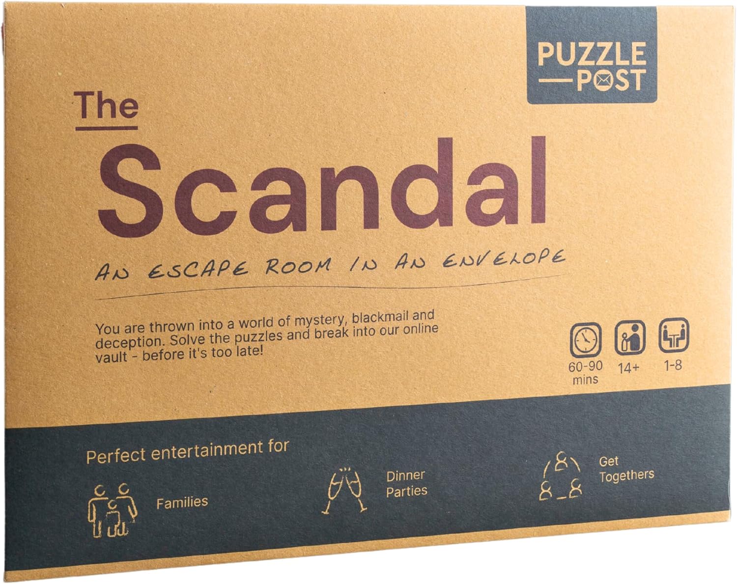 Exclusive Escape Room in an Envelope, Unique Puzzle Mystery Game for Entertainme...